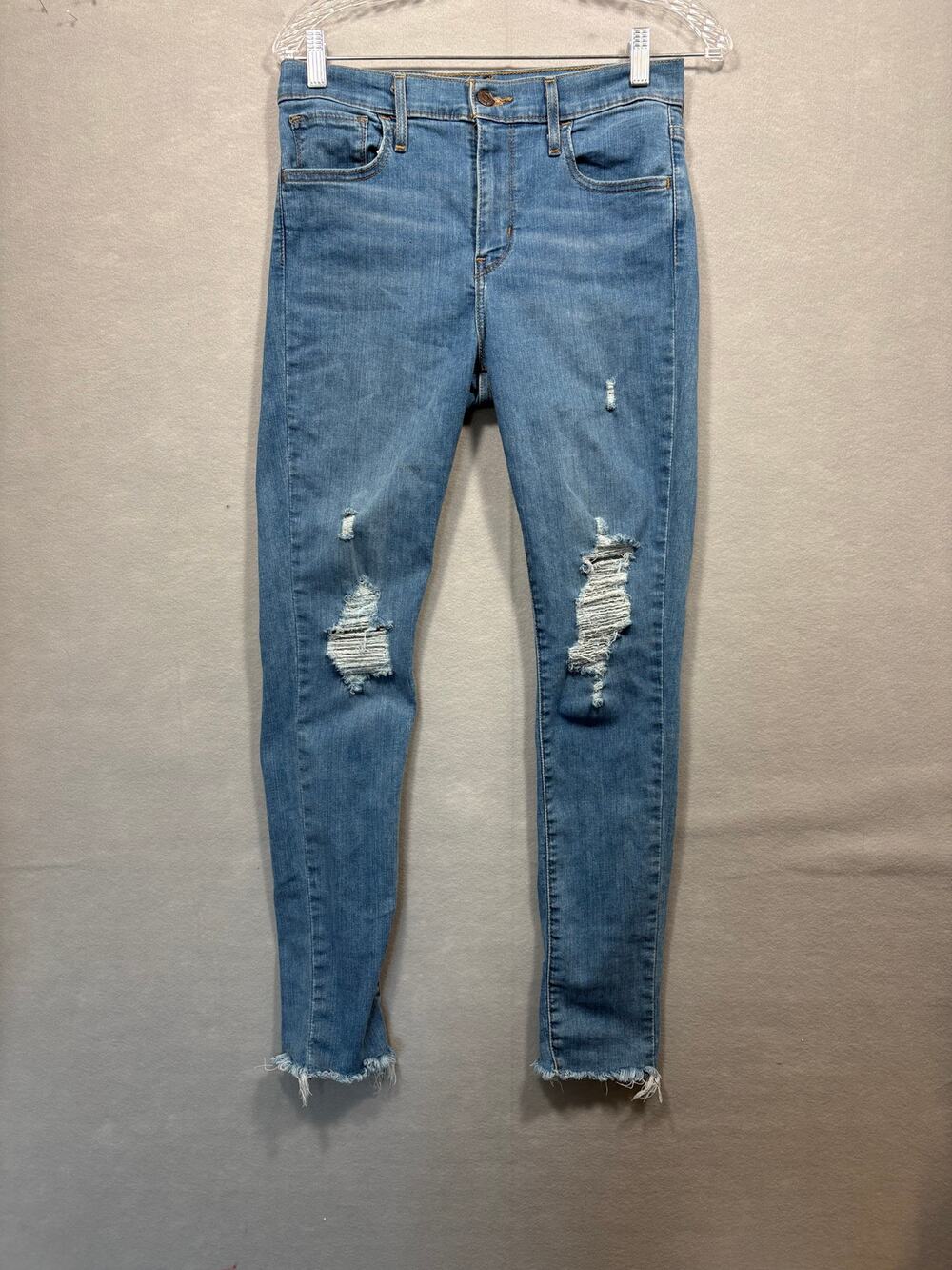 Levi's 720 High Rise Super Skinny Jeans W28 L30 Size 28